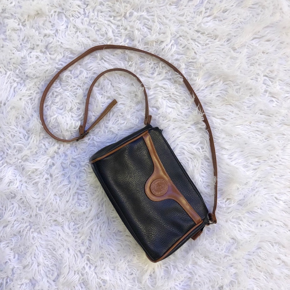 VINTAGE Michael Stevens Leather Crossbody Bag